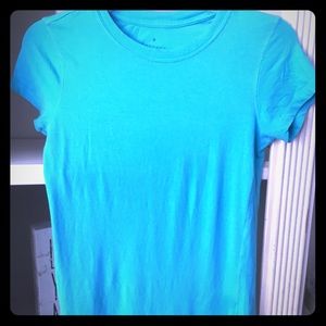 Soft Forever 21 Aqua Plain Tee